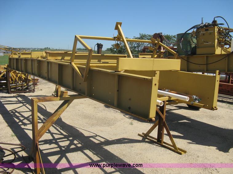 image for item A6242 Gomaco 32' bridge deck water and cure applicator with tandem transport dolly