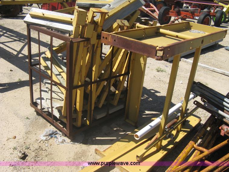 image for item A6242 Gomaco 32' bridge deck water and cure applicator with tandem transport dolly