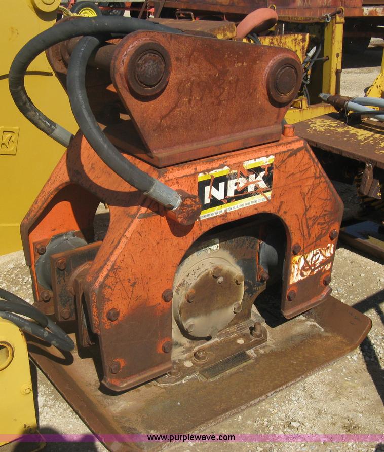 image for item A6249 NRK C-8 hydraulic plate compactor