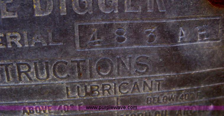 image for item A6256 Williams ADH35 truck mounted hole digger body