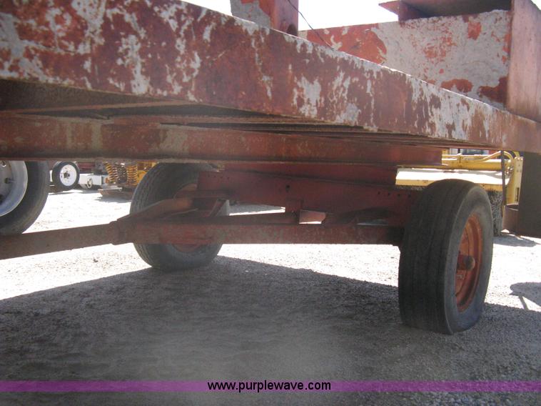 image for item A6264 Wagon running gear with mounted cement work tools