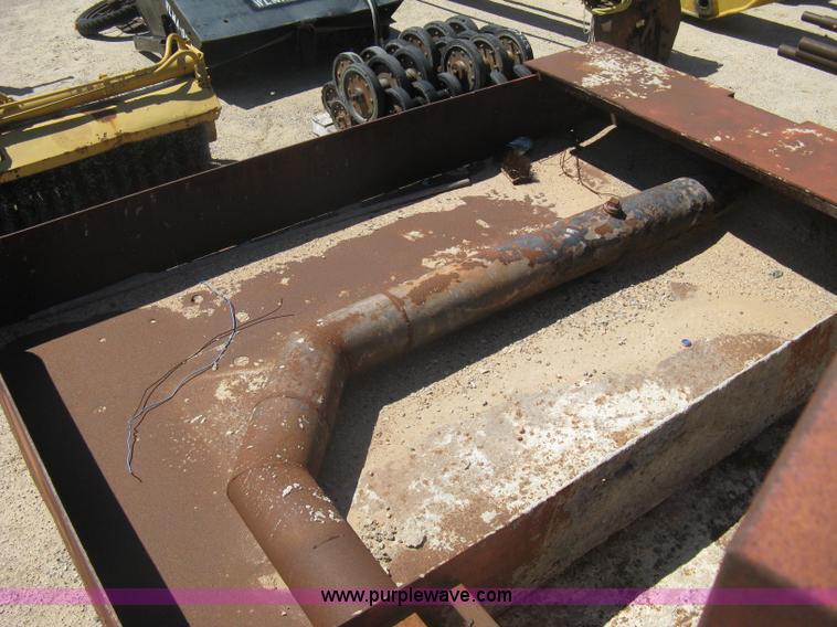 image for item A6264 Wagon running gear with mounted cement work tools