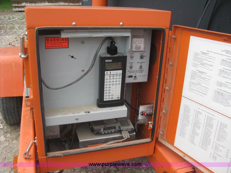 image for item A6291 2003 AMSIG CMS-T331 portable message board