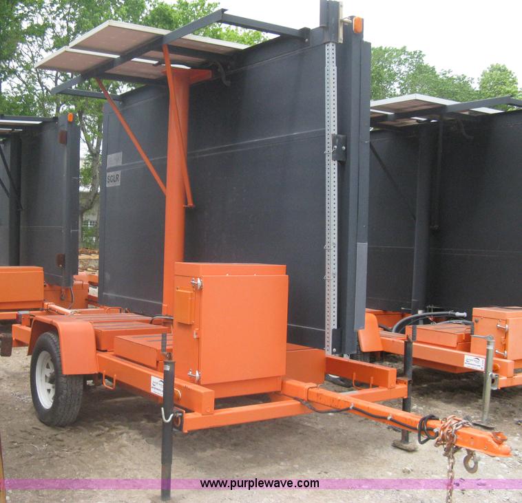 2003 AMSIG CMST331 portable message board in Catoosa, OK Item A6292 sold Purple Wave