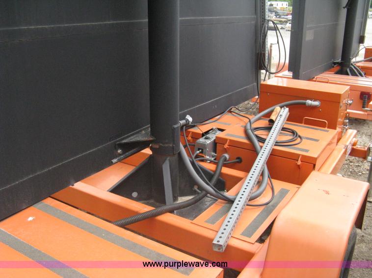 image for item A6295 2004 AMSIG CMS-T331 portable message board