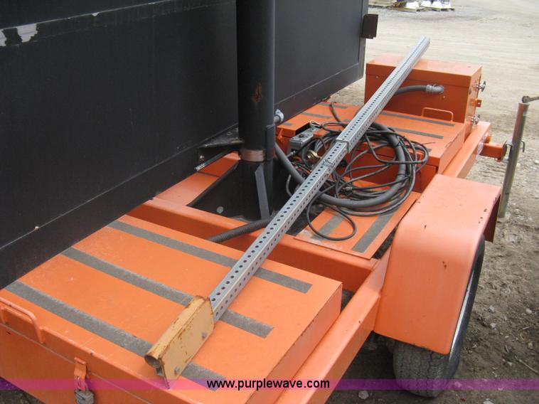 image for item A6296 2004 AMSIG CMS-T331 portable message board