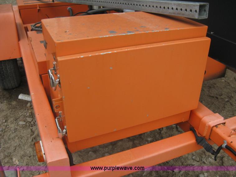 image for item A6296 2004 AMSIG CMS-T331 portable message board