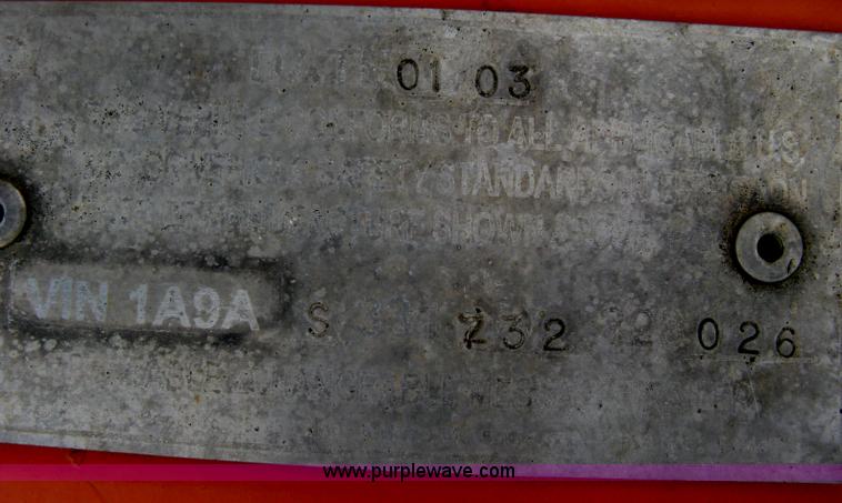 image for item A6297 2003 AMSIG CMS-T331 portable message board