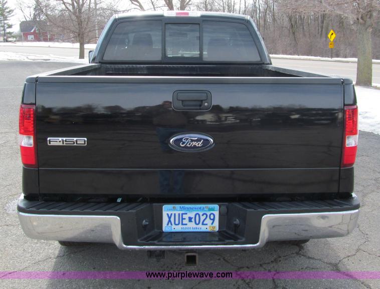 image for item A7509 2007 Ford F150 XLT SuperCab pickup truck