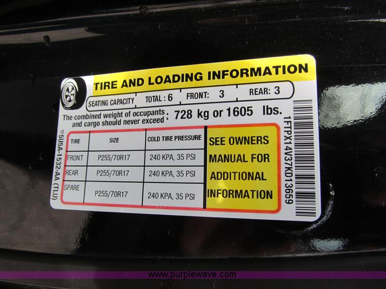 image for item A7509 2007 Ford F150 XLT SuperCab pickup truck