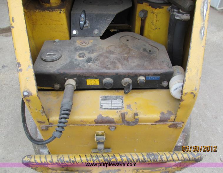 image for item A8021 Wacker RT820 walk behind trench compactor