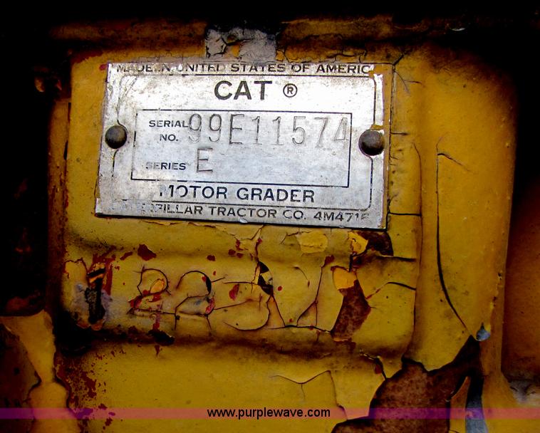 image for item B2276 1964 Caterpillar 12E motor grader