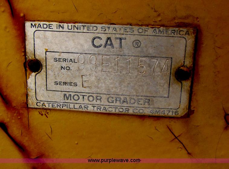 image for item B2276 1964 Caterpillar 12E motor grader