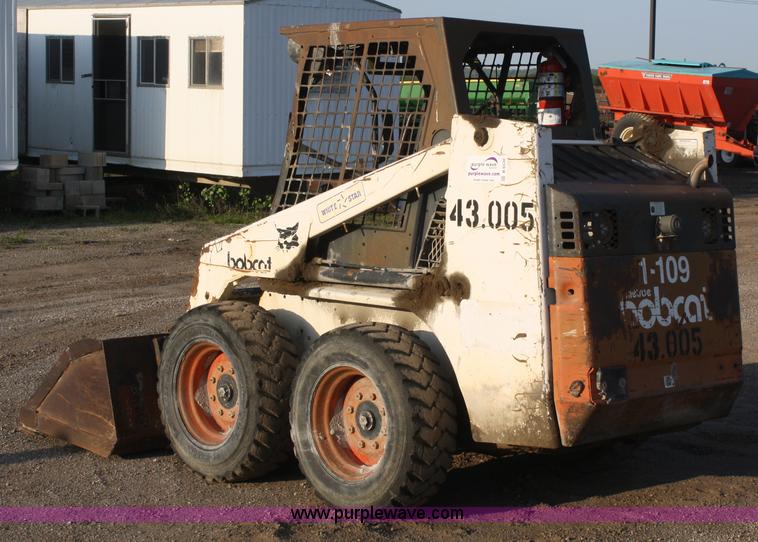 image for item B6530 1995 Bobcat 753 skid steer