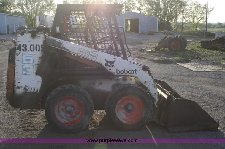 image for item B6530 1995 Bobcat 753 skid steer