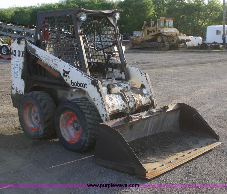 image for item B6530 1995 Bobcat 753 skid steer