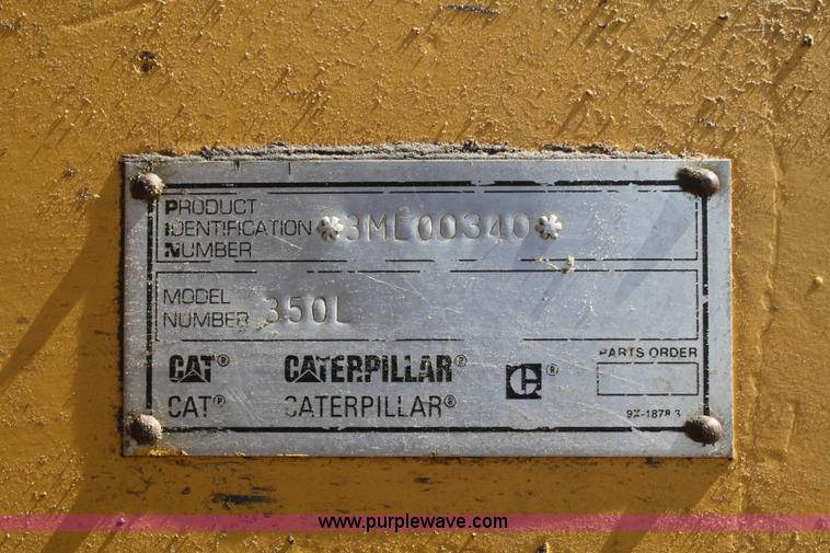 image for item B6572 1994 Caterpillar 350L excavator