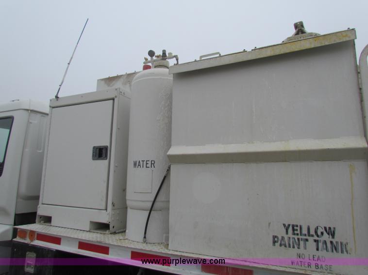 image for item B7225 2006 GMC T8500 paint striper truck