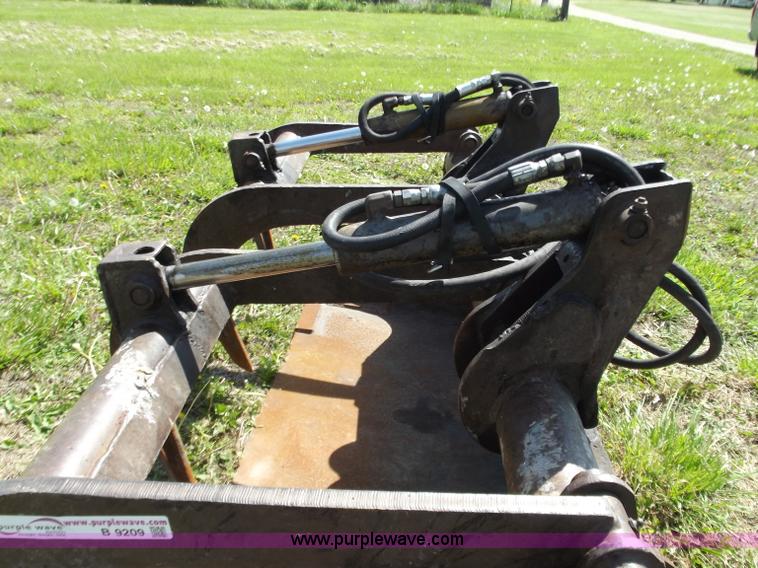 image for item B9209 60" skid steer grapple bucket