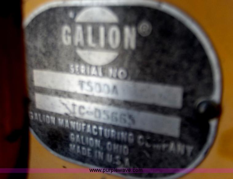 image for item C2031 Galion T-500A motor grader