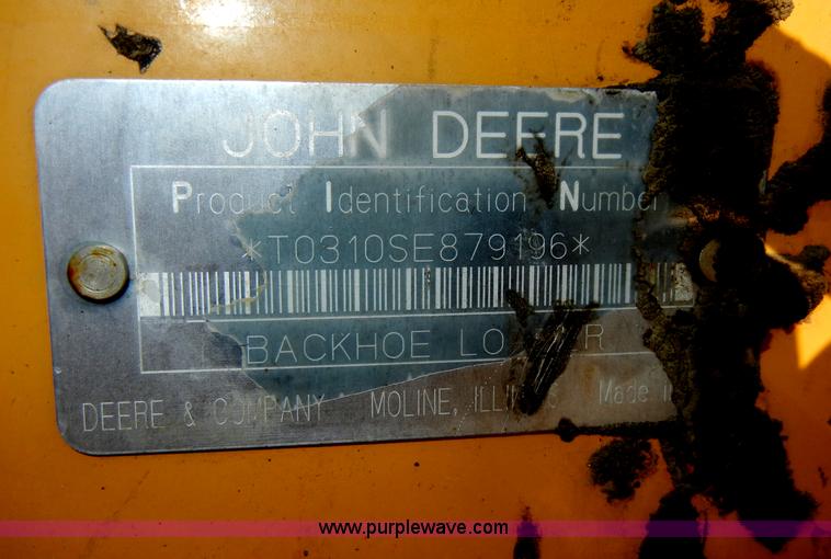 image for item C4479 1999 John Deere 310SE backhoe