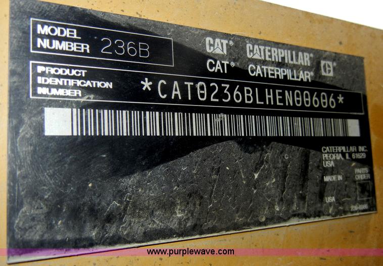 image for item C4481 2004 Caterpillar 236B skid steer