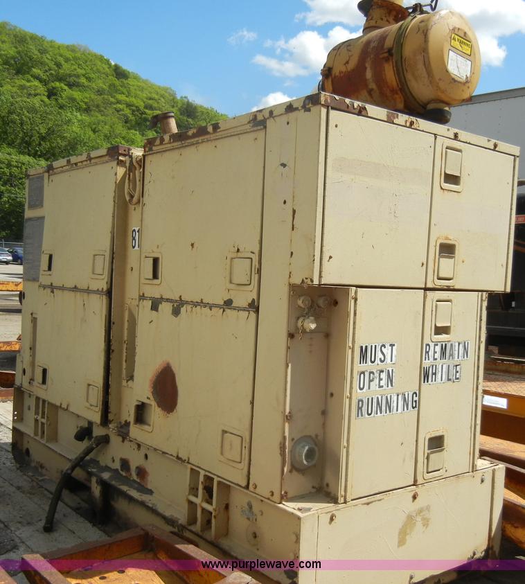 image for item C4486 1975 Fermont diesel military generator