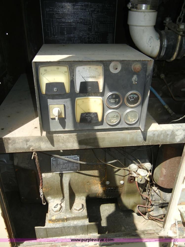 image for item C4486 1975 Fermont diesel military generator