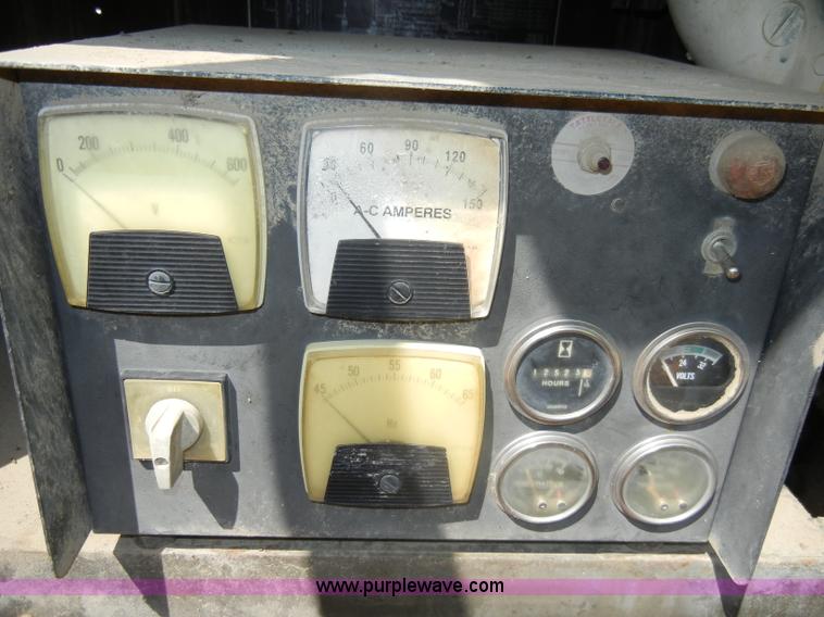 image for item C4486 1975 Fermont diesel military generator