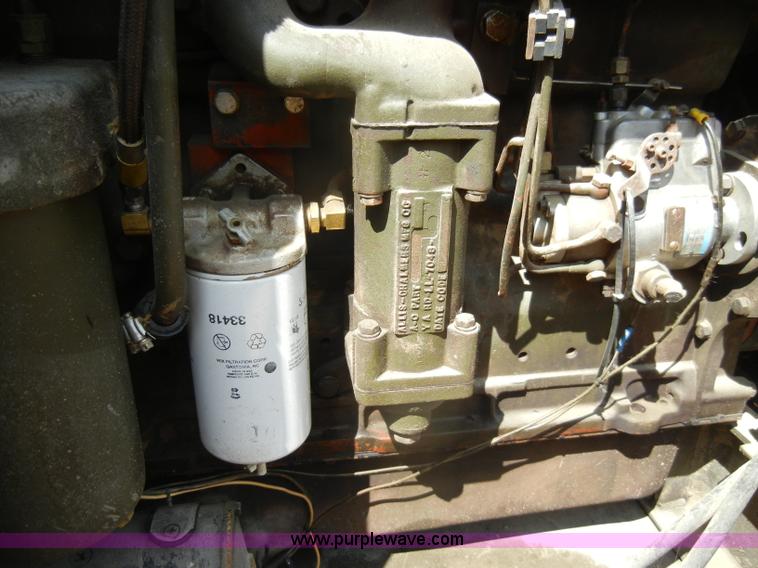 image for item C4486 1975 Fermont diesel military generator
