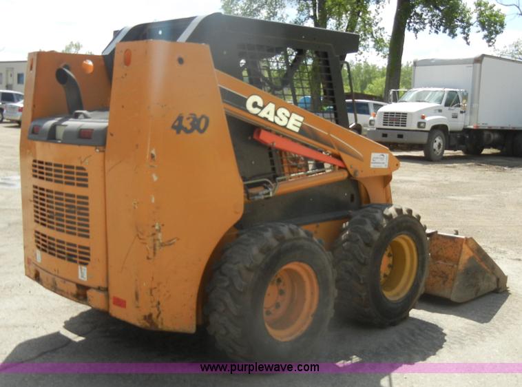 image for item C4487 2007 Case 430 skid steer