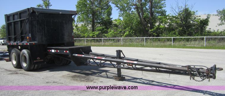 image for item C5451 2005 custom built 10' pup trailer