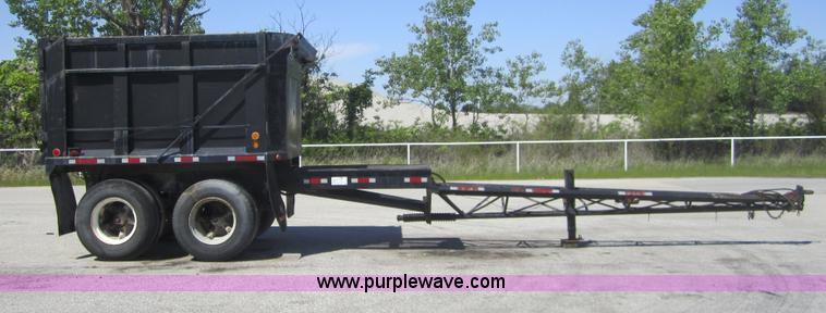 image for item C5451 2005 custom built 10' pup trailer