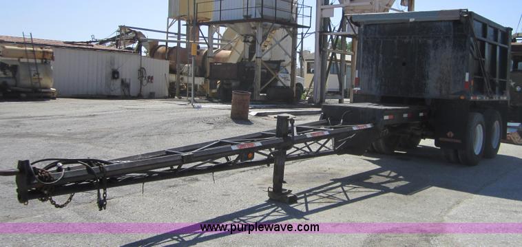 image for item C5451 2005 custom built 10' pup trailer
