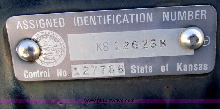 image for item C5451 2005 custom built 10' pup trailer