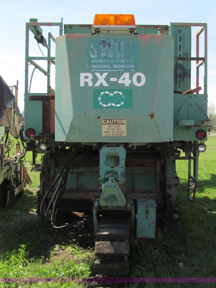 image for item D3184 Barber Greene RX40 milling machine