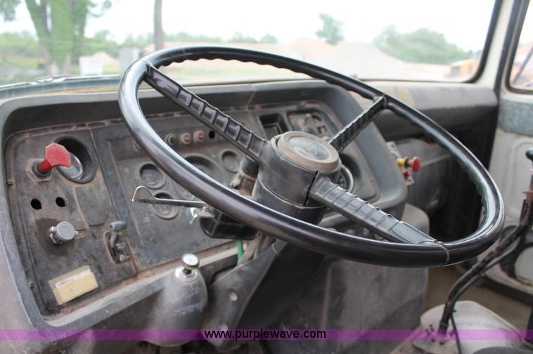 image for item D4013 1984 Ford 8000 Flatbed Dump Truck