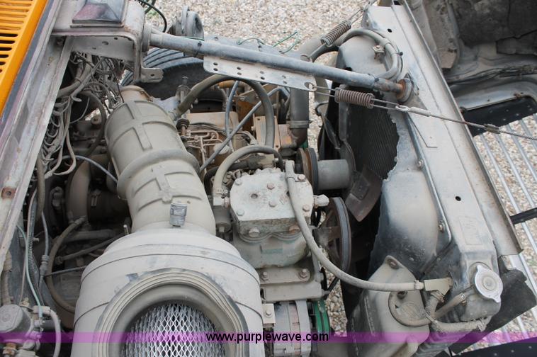 image for item D4013 1984 Ford 8000 Flatbed Dump Truck