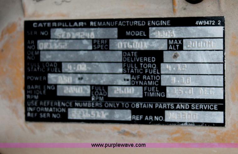 image for item D4013 1984 Ford 8000 Flatbed Dump Truck