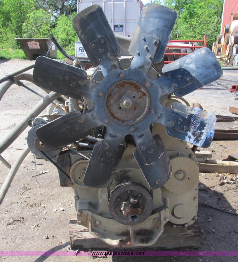 image for item D9448 1989 six cylinder LTA10 Cummins Diesel Engine