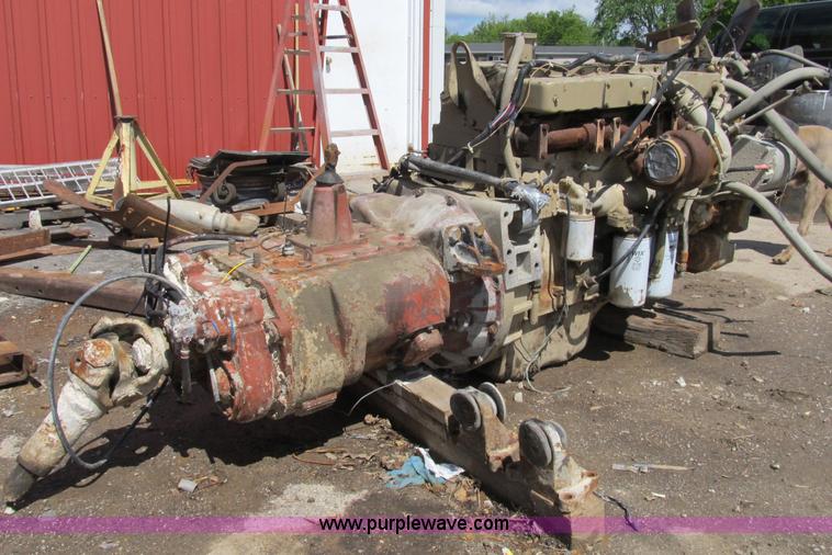 image for item D9448 1989 six cylinder LTA10 Cummins Diesel Engine