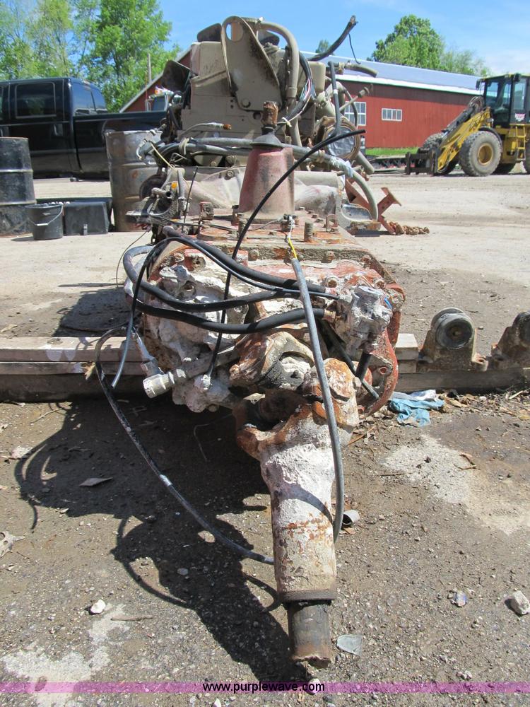 image for item D9448 1989 six cylinder LTA10 Cummins Diesel Engine