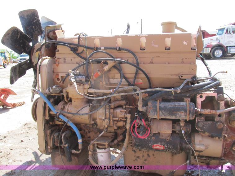 image for item D9448 1989 six cylinder LTA10 Cummins Diesel Engine