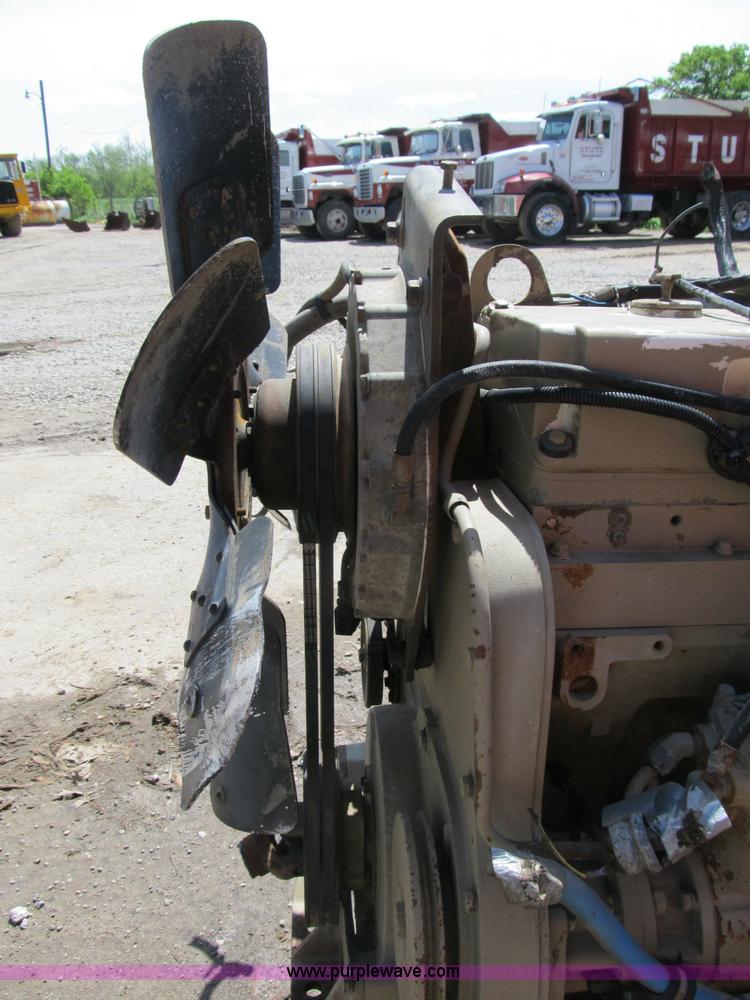 image for item D9448 1989 six cylinder LTA10 Cummins Diesel Engine