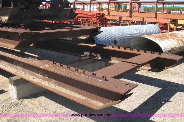 image for item G9822 (3) I-beam framed skids