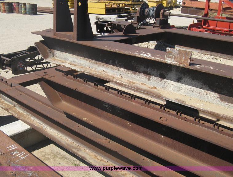 image for item G9822 (3) I-beam framed skids