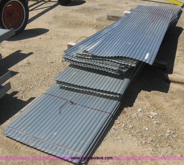 image for item G9840 Used corronated tin