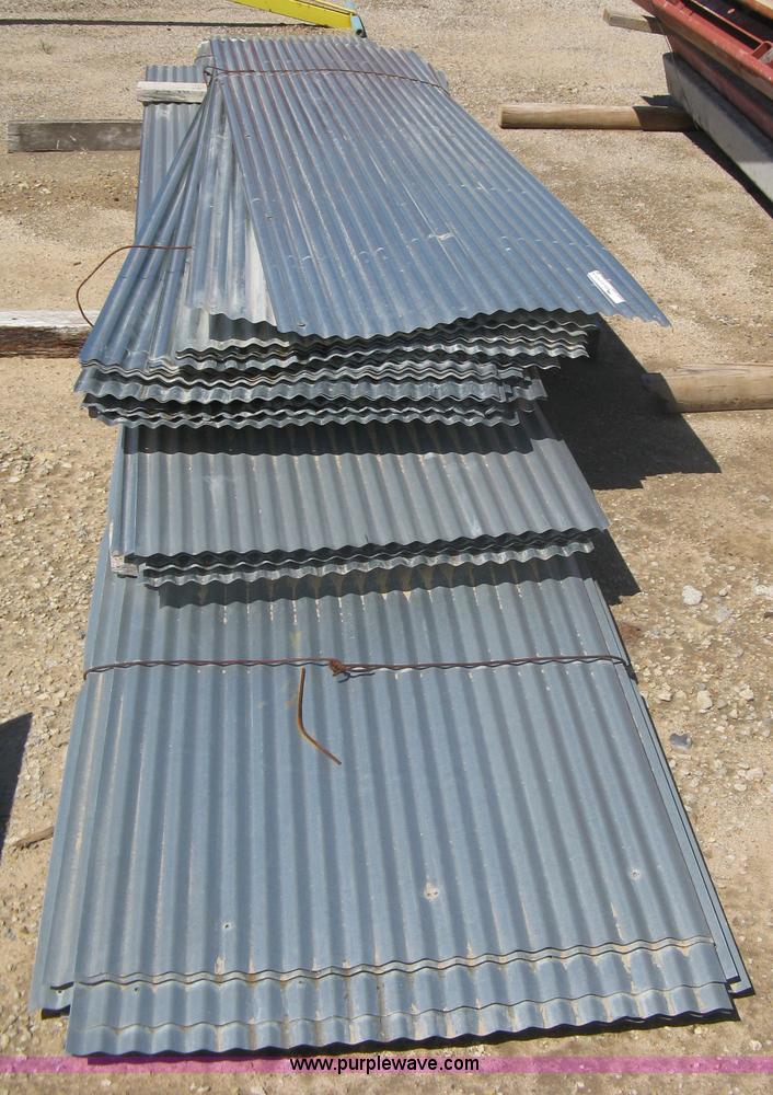 image for item G9840 Used corronated tin