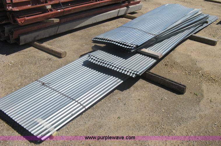 image for item G9840 Used corronated tin