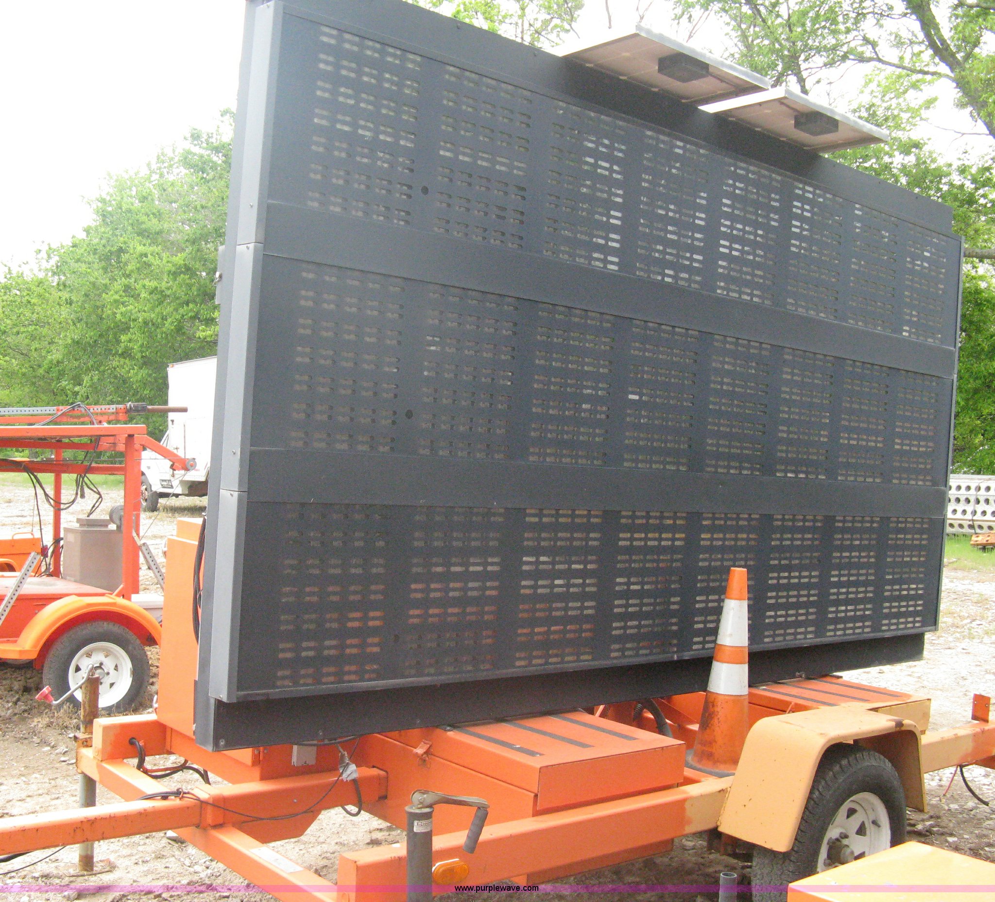 2003 AMSIG CMST331 portable message board in Catoosa, OK Item A6291 sold Purple Wave